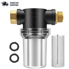 Lightweight Water Hose Filter with O-Rings – Essential for Pressure Washers