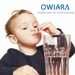 Alkaline Water Filter Pitcher with Filter, 14 Cup Digital Display Water Purif…
