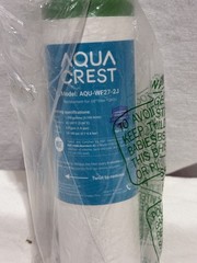 (1) Aqua Crest AQU-WF27-2J replacement for FQK2J Water Filter New Sealed