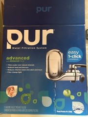 PUR FM-3700B Faucet Water Filtration System Advanced Mineral Clear Chrome Used