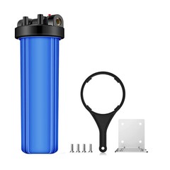 20 Inch Home Big Blue Whole House Water Filter Housing System PP String Sediment