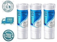 New Fridge Water Filter 3pc For GE XWF WR17X30702 GDE25 GFE26 GNE25 GNE27 GYE18
