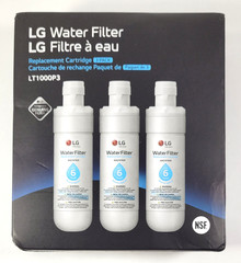 LG LT1000P3 Refrigerator Water Filter Replacement Cartridge 3-Pack New Genuine