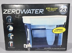 ZeroWater 23-Cup Dispenser Ready-Pour 5-Stage Water Filter w/0 TDS Water SEALED
