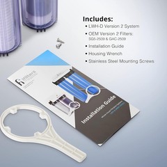 Efficient 2-Stage Whole House Filter System – Protect Home Appliances & Health