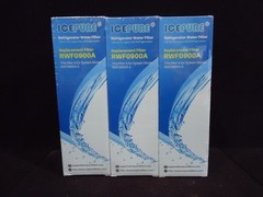 IcePure RWF0900A Refrigerator Water Filter – 3‑PK Replacement NSF Approved NEW!