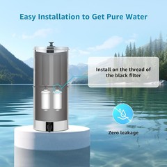 AQUA CREST Fluoride Water Filter, fits Gravity Filtration System