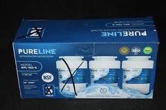 Pureline Model: PL-100-S Refrigerator Water Filter; New Sealed, Set of 2