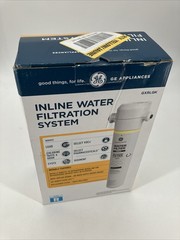 GE In-line Water Filtration System for Refrigerators or Icemakers GXRLQK