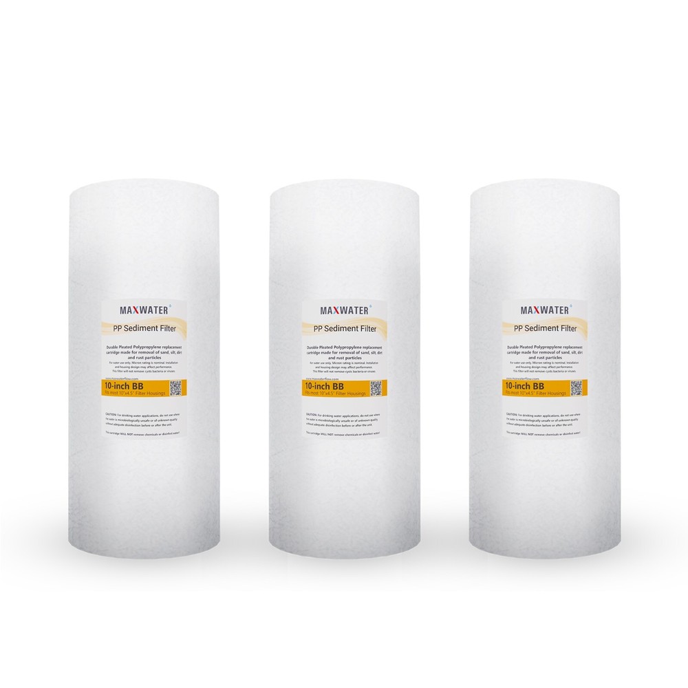 3 Filters AP810 Compatible Aqua Pure Sediment Water Filter Cartridge for AP801