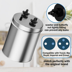 Replacement Kit for Berkey® Water Filter System Elements – 4 Wing Nut, 4 Washers