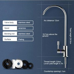 Water Filter Faucet for RO Reverse Osmosis Water Filtration System Kitchen Tap