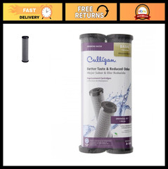 2-Pack Replacement Water Filter Cartridge – Carbon-Impregnated for Clean Drinkin
