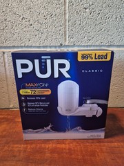PUR Maxion Classic Faucet Filtration System White FM3333B New Open Box B3