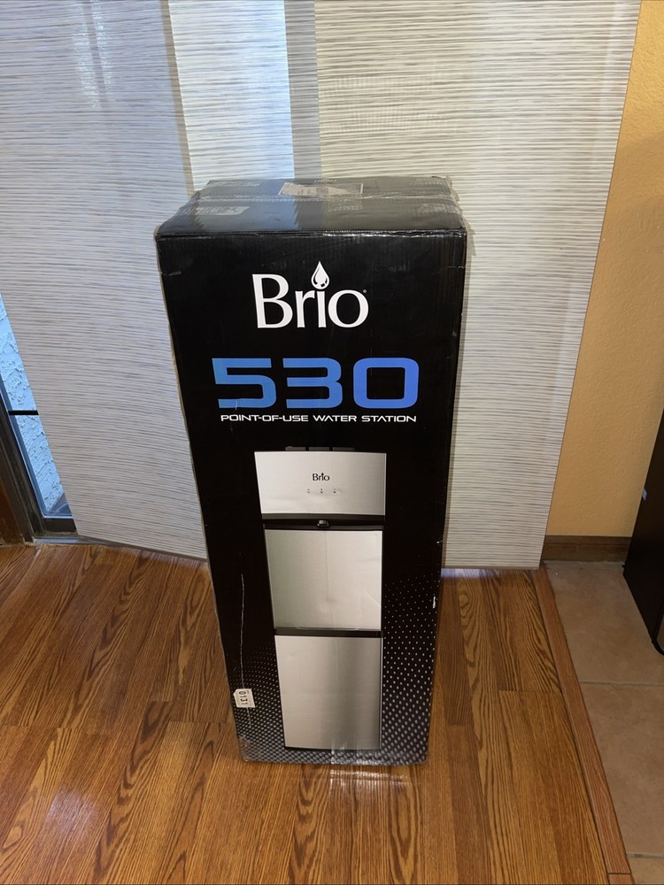 Brio 530 Series 3-Stage Bottleless Water Cooler – READ