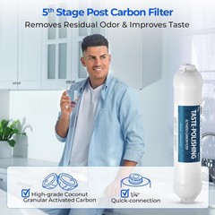 F9K NSF Certified 1-Year Reverse Osmosis Water Filter Alkaline Remineralization