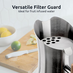 Ph Vitality Alkaline Water Filter Pitcher – 1.9L Stainless Steel Purifier