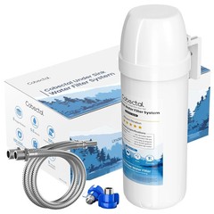 Cobectal Under Sink Water Filtration System, Reduces Chlorine, PFAS, PFOA/PFOS,