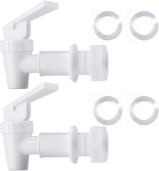 HUI NING Water Spigot,Bpa Free Plastic Spigot, Universal Replacement Faucet for