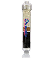 pH Alkaline KDF Carbon RO Inline Water Filter | Reverse Osmosis Mineral ADD ON