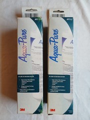 Genuine 3M Lot 2 Aqua Pure AP717 Water Filtration In Line Replacement 2 Filters