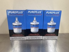 Free Shipping! Lot of 3! PUREPLUS PP-RWF1100A Refrigerator Water Filter