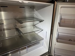 Beautiful Samsung Smart Fridge With Give Screen Ice Maker And Water Dispenser
