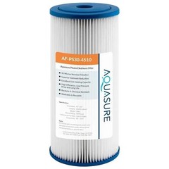 Fortitude V NOT V2 10 In. 30 Micron Pleated Sediment Water Filter AF-PS30-4510