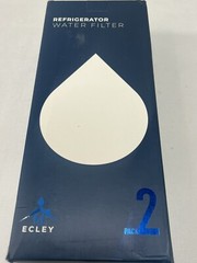 Lot of 2 Ecley EC-03 Refrigerator Water Filters Sealed