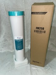Ispring FM25B Whole House Water Filter, Fe&Mn Removal 20” X 4.5 Unopened