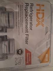 2 Pack HDX Refrigerator Samsung Replacement Box Filters Box 50