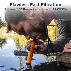 NSF Certified Membrane Water Filter Straw Water Purification System Survival