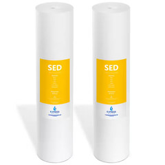 Express Water 2 Pack Sediment Replacement Filter Whole House Replacement Water 5