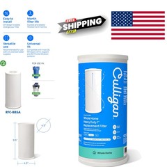 Efficient Water Filter Replacement 10 Inch x 4.5 Inch Reduces Scale and Dirt