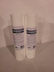 2 Pcs 5 Micron 10″x2.5″ PP Sediment Water Filter Water Quality