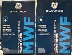 Lot of 2 MWF Genuine GE Refrigerator Water Filters New