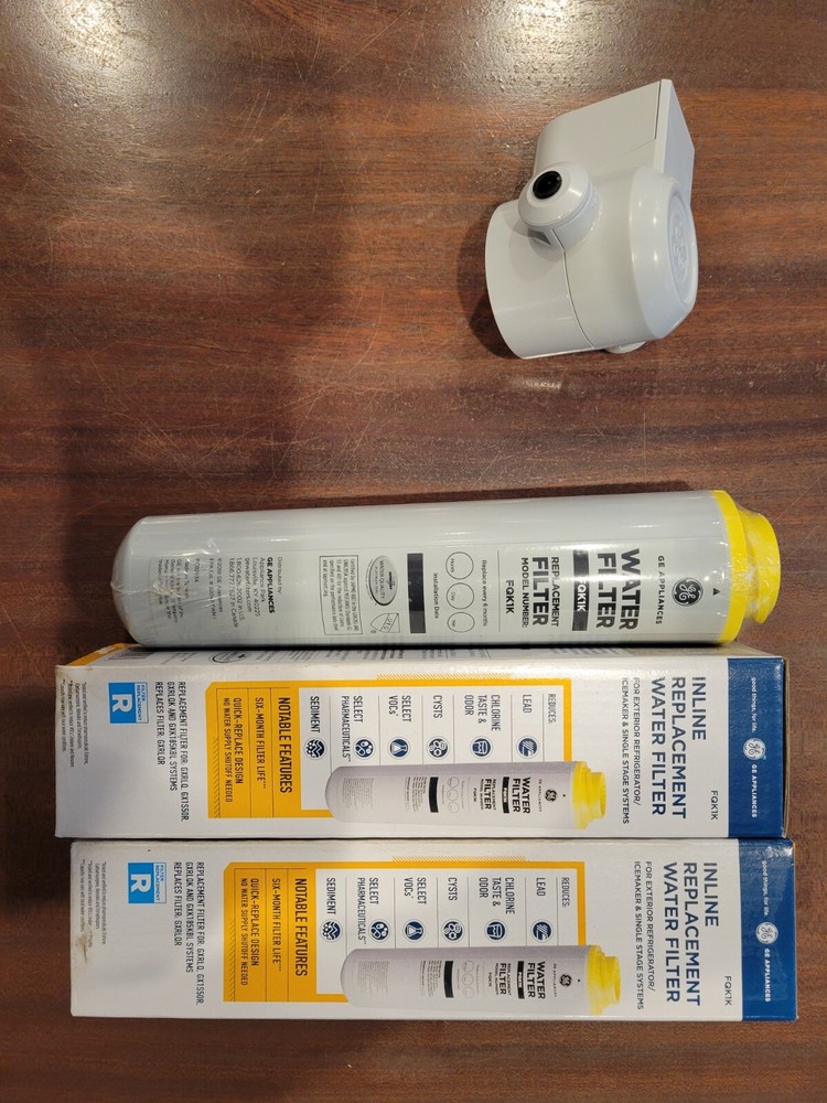Undersink Water Filter, GE and Aquasana, Mismatched Full System, Great Deal!!