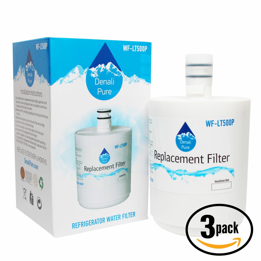 3X Refrigerator Water Filter for Sears / Kenmore ADQ72910901