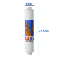 3X SCL10 Omnipure Triple Action in-line filter GAC with Scale inhibitor 1/4″