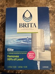 Brita 35214 Basic Tap Water Faucet Filtration System – White