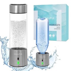 2 in 1 Hydrogen Water Bottle Generator & Machine 5Mins Quick Electrolysis Ozone