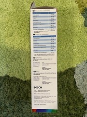 Bosch Ultra Clarity Pro Refrigerator Water Filter – White (BORPLFTR50)