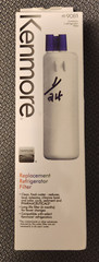 Kenmore 9081 Refrigerator Water Filter – White, new in sealed box, — Lot 2422