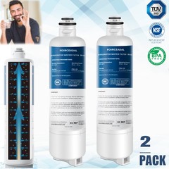 2PCS Refrigerator Replace Water Filter For WFC100MF 12033030 11025825 12028325