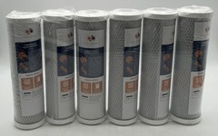 Aquaboon 5 Micron CTO Carbon Block Water Filter 10×2.5 – 6 Pack