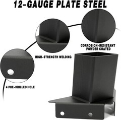 Outdoor 4 X 4 Compound Angle Platform Brackets for Deer Stand Hunting Blinds Sho