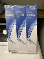 Icepure RWF1000A Refrigerator Water Replacement Filter New & Sealed 3 Pack