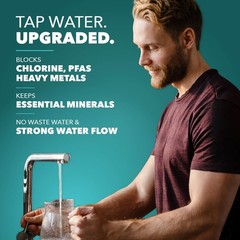 Under Sink Water Filter – 10K Gallon Life, Reduces Lead & Chlorine, NSF Certi…
