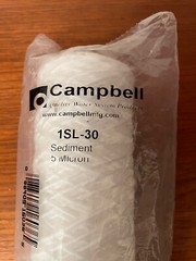 3 – 1SL Sediment Removal Cartridges for Campbell housings.