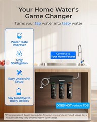 Waterdrop TSA 8 Layer Under Sink Water Filter System NSF